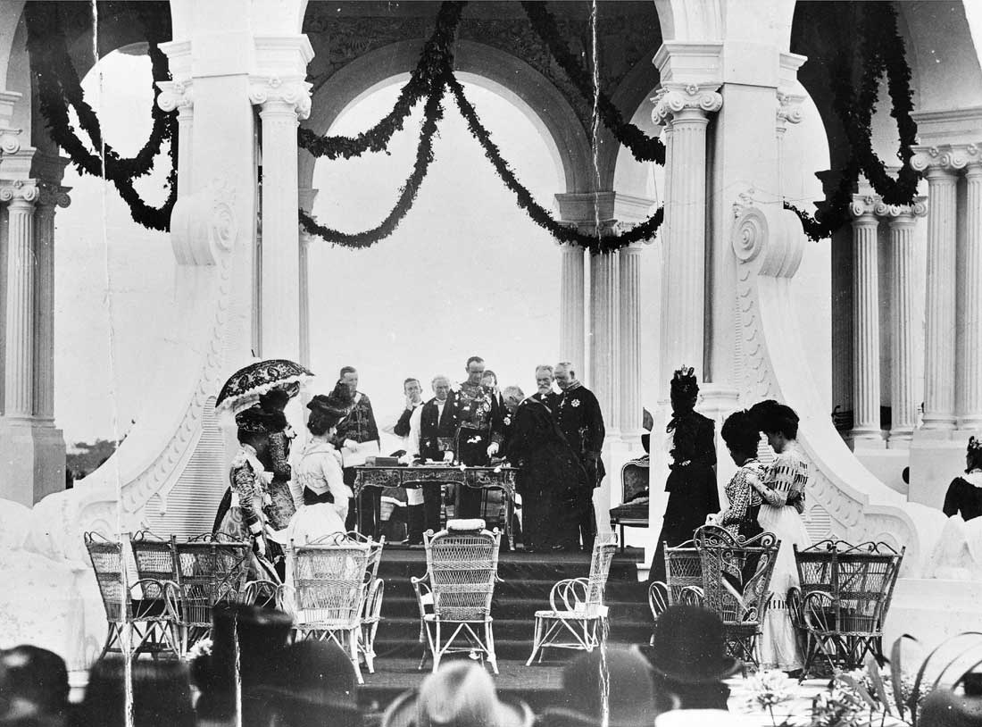 Ceremony for the declaration of the Commonwealth, Centennial Park